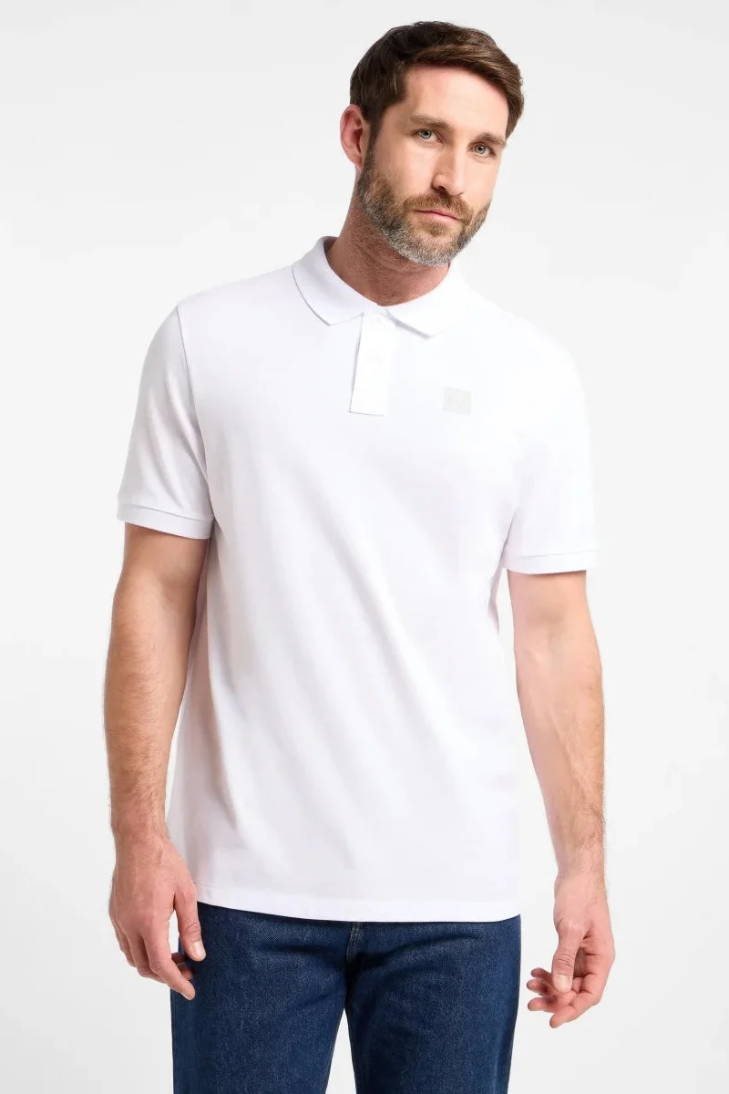 Elbsand Men Poloshirt Holms bright white/weiß