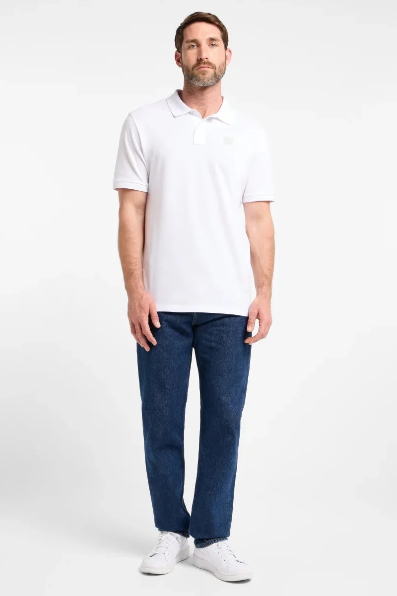 Elbsand Men Poloshirt Holms bright white/weiß