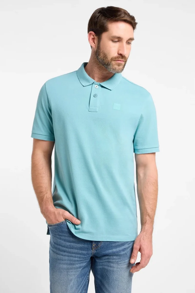 Elbsand Men Poloshirt Holms ocean wave