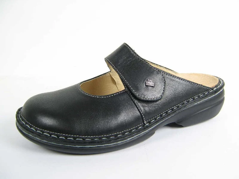 Finn Comfort Stanford Clogs schwarz