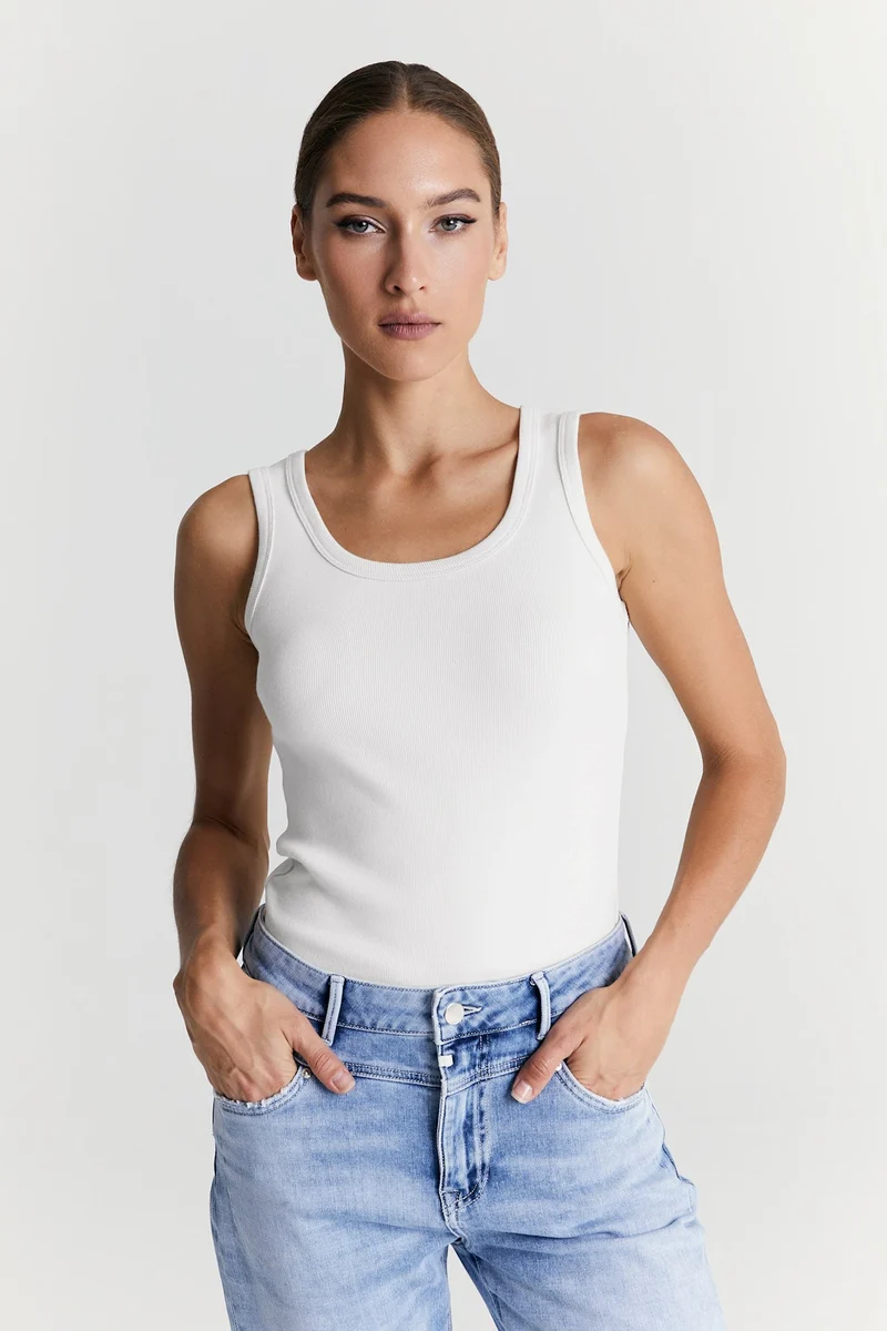 Cup of Joe Tanktop Olivia white