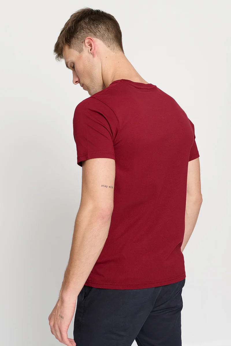 The Perfect T-Shirt - Dark Red