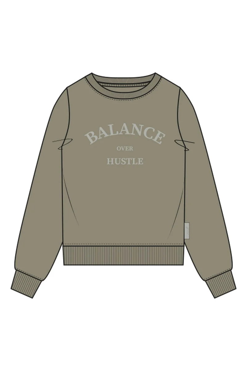 Smith & Soul Sweatshirt 3D-Print khaki