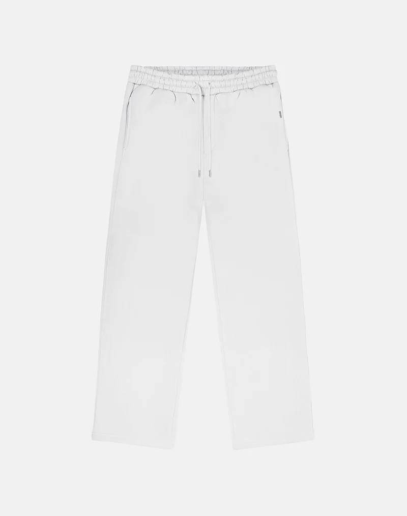 BASIC OPEN LEG JOGGER (WHITE)