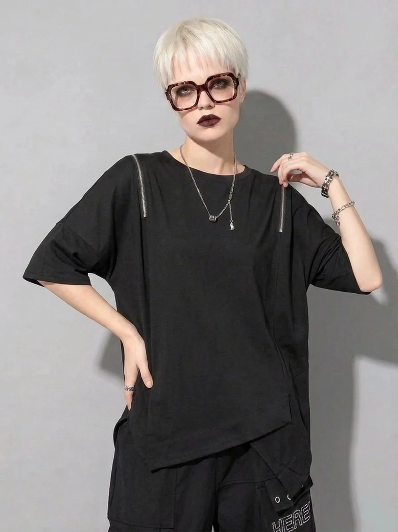 Punky Convertible Zip T-Shirt