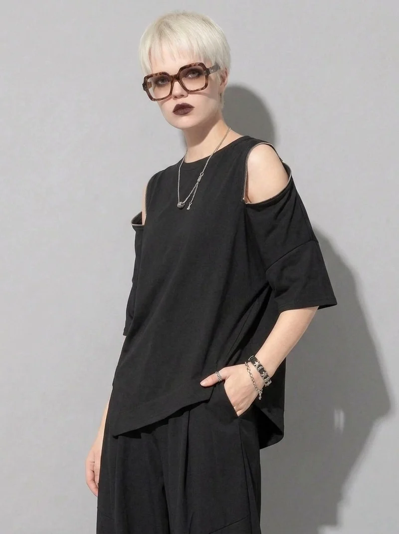 Punky Convertible Zip T-Shirt