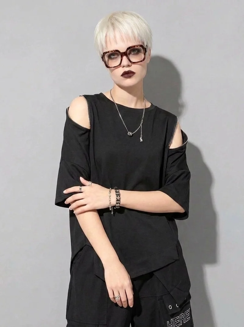 Punky Convertible Zip T-Shirt