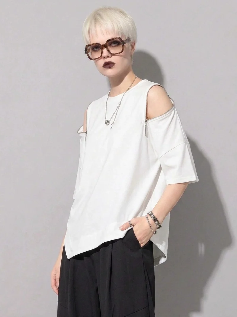 Punky Convertible Zip T-Shirt