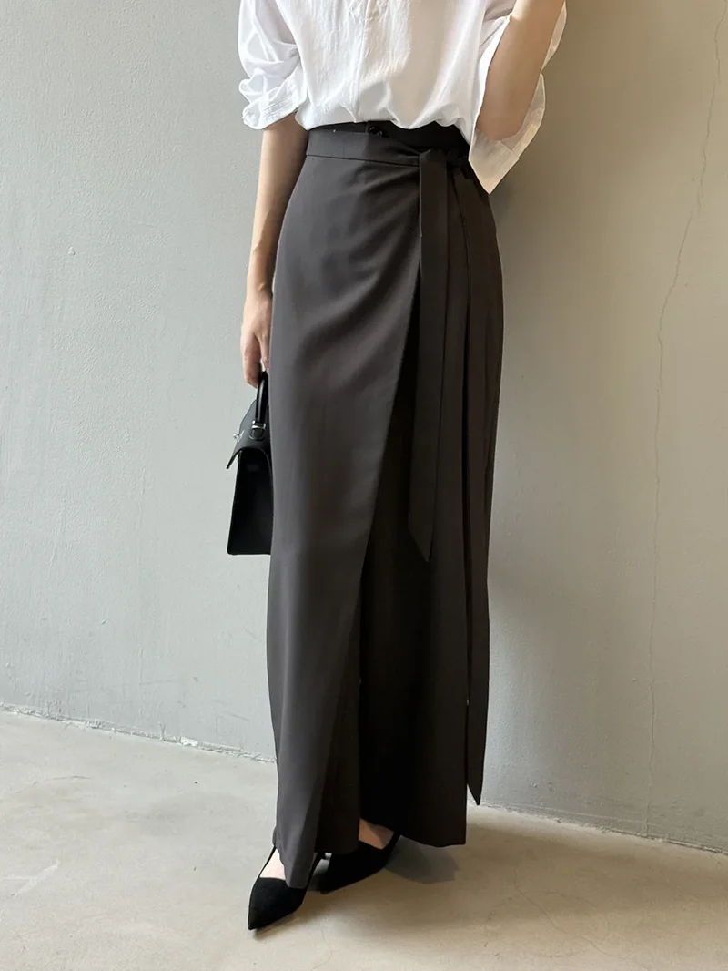 Shadow Wrap Trousers – Black