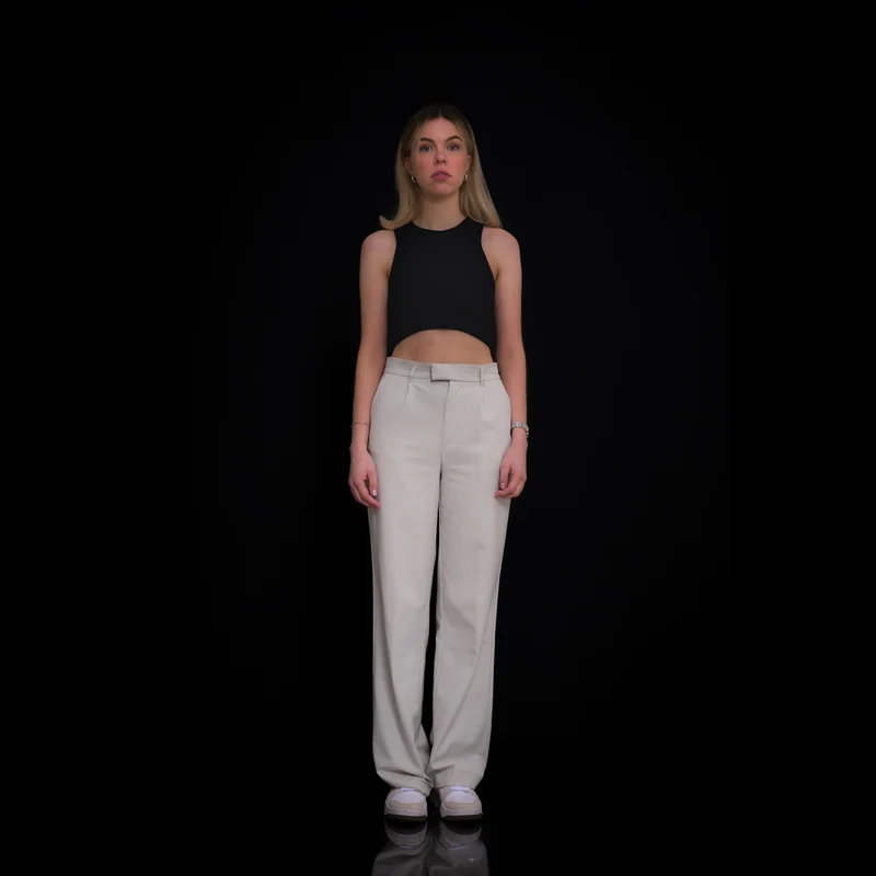 Rib Top Cropped