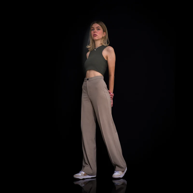 Rib Top Cropped