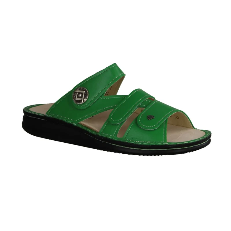 Finn Comfort Riemchen Sandalen Damen Grün