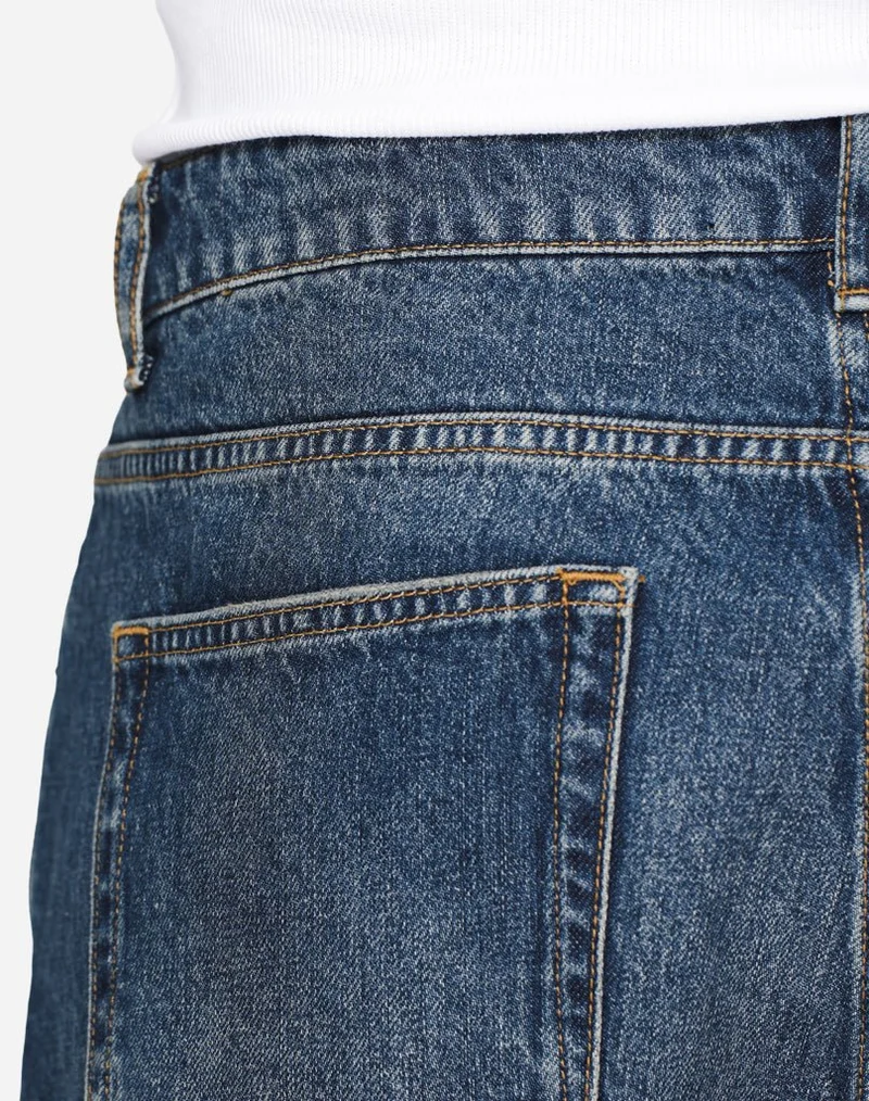 DENIM JEANS (DARK BLUE)