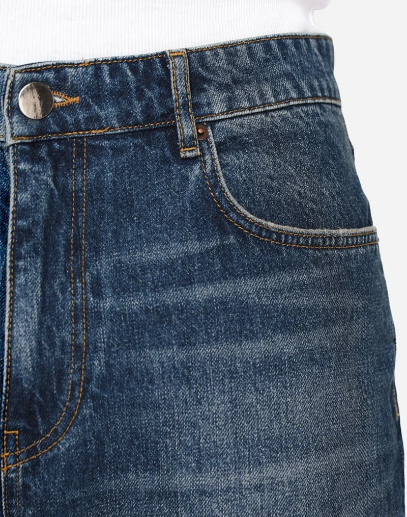 DENIM JEANS (DARK BLUE)
