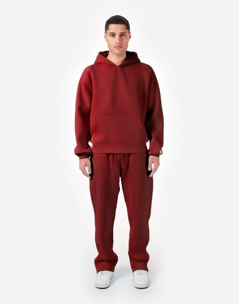TRACKSUIT SET (BURGUNDY)