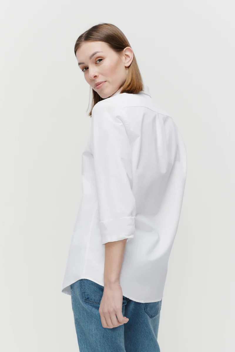 The Oversized Oxford Shirt - White