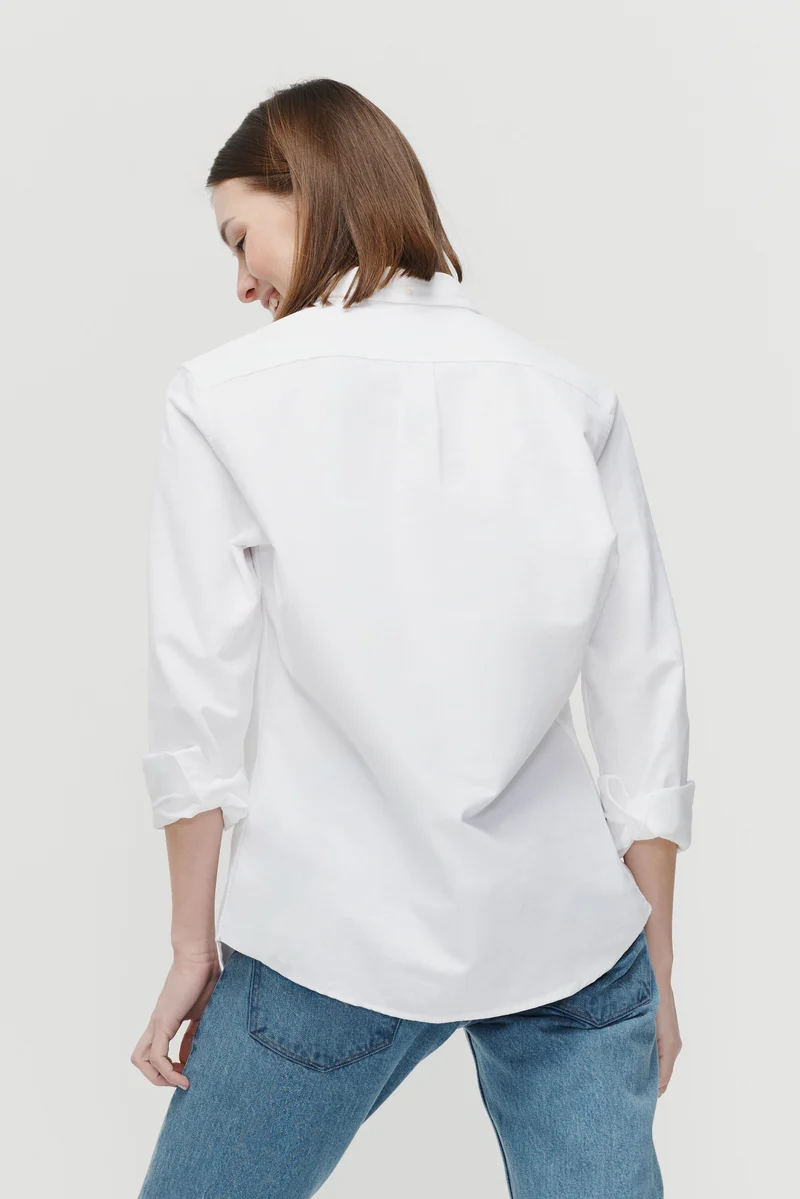 The Oversized Oxford Shirt - White