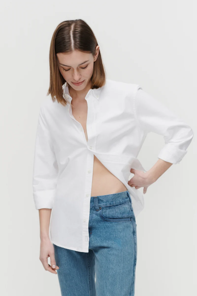 The Oversized Oxford Shirt - White