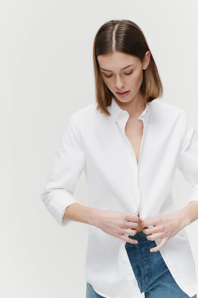 The Oversized Oxford Shirt - White