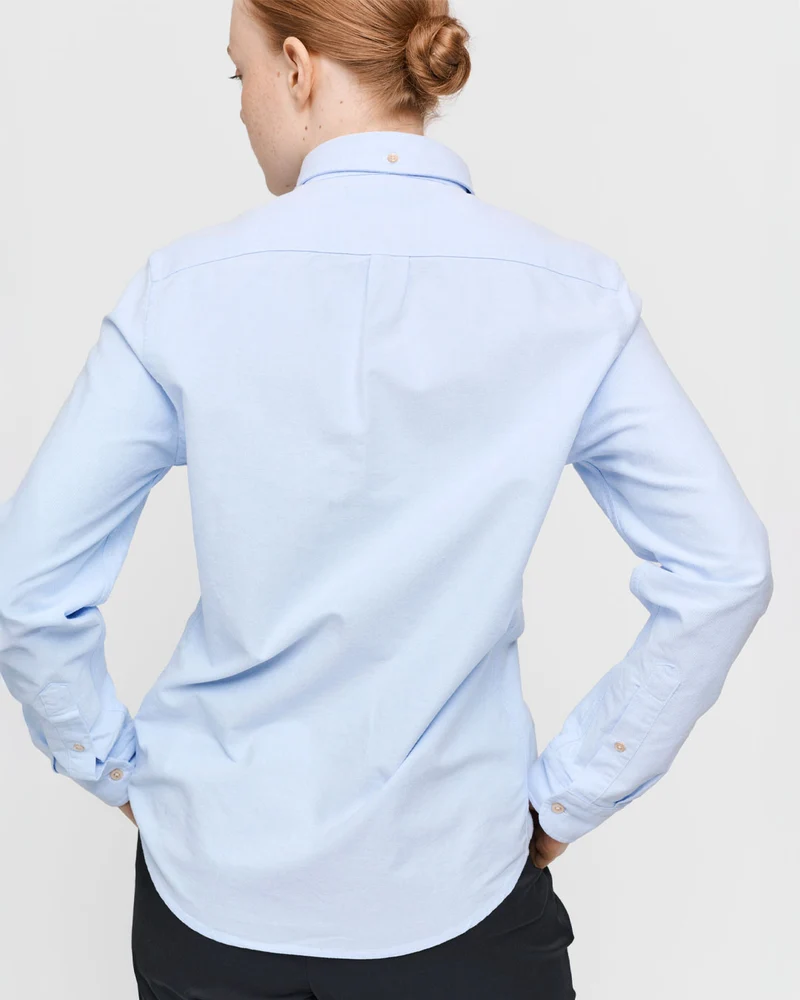 The Oversized Oxford Shirt - Light Blue