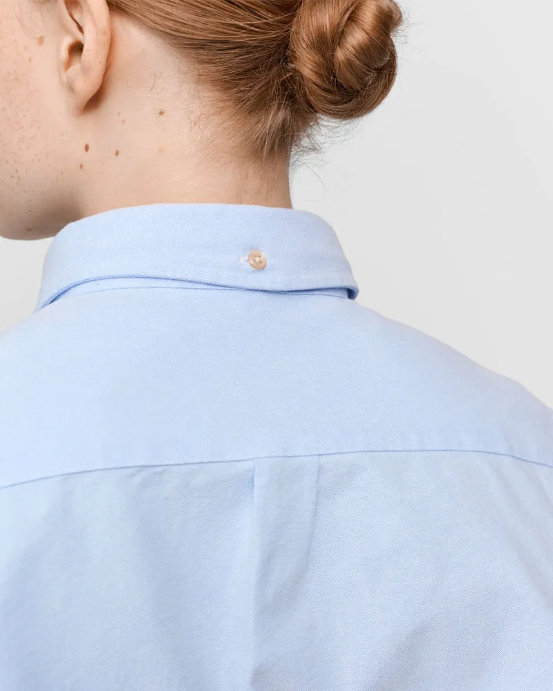 The Oversized Oxford Shirt - Light Blue