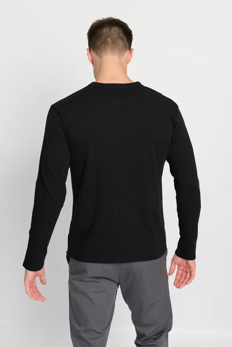 The Longsleeve T-Shirt - Black