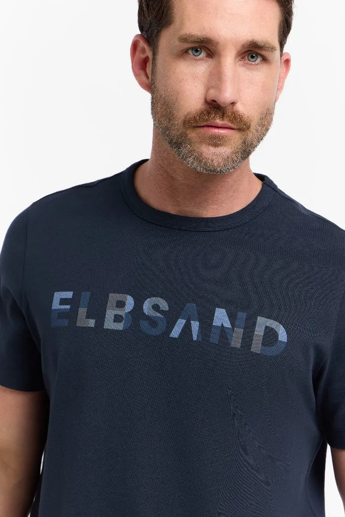 Elbsand Men T-Shirt Sibbe midnight