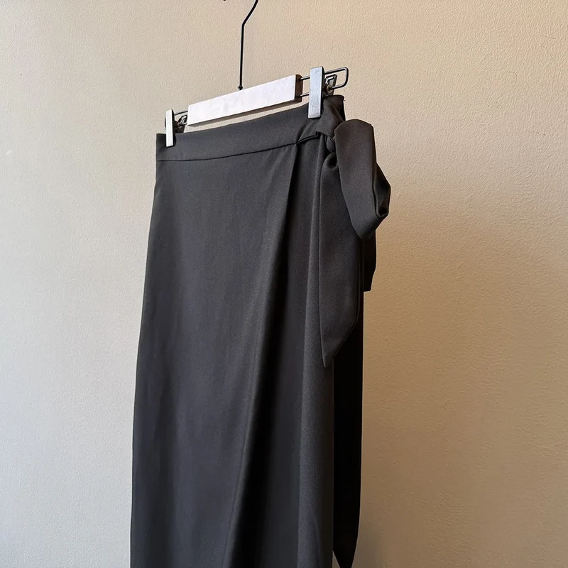 Shadow Wrap Trousers – Dusk Grey / Black
