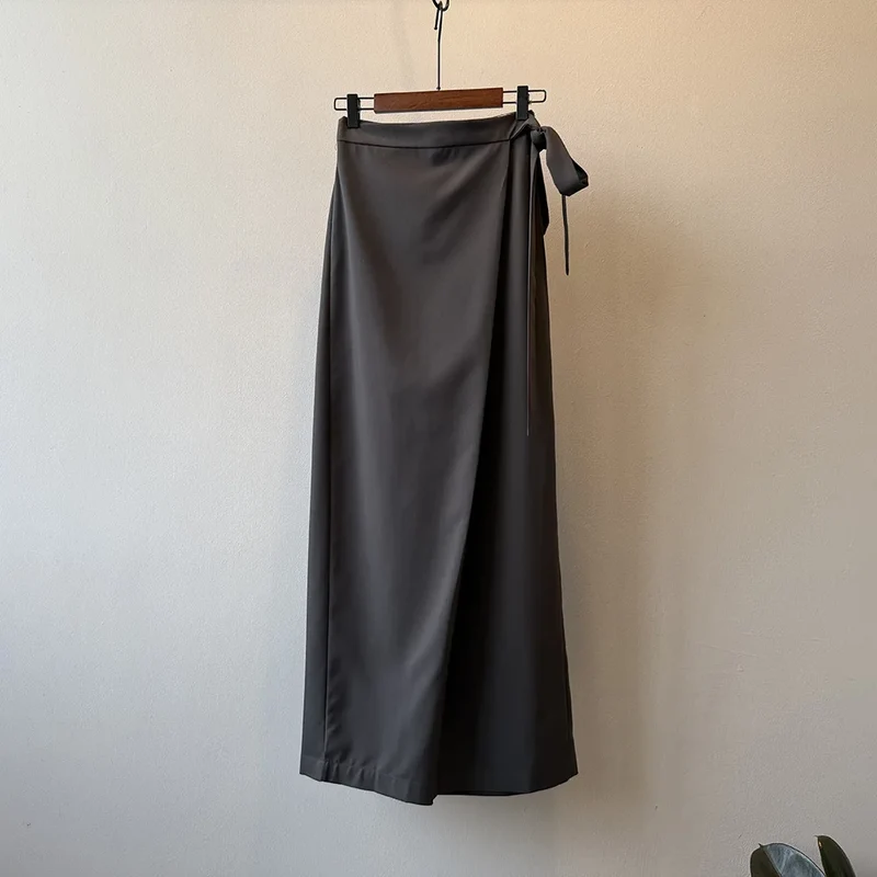 Shadow Wrap Trousers – Dusk Grey / Black
