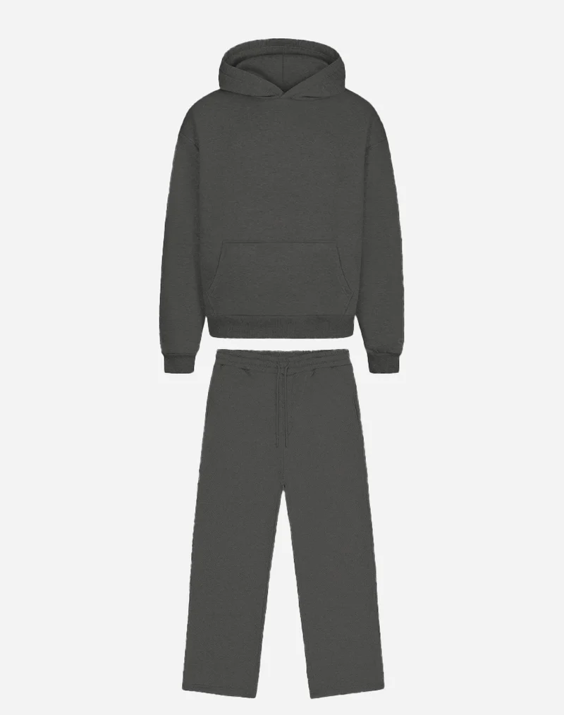 TRACKSUIT SET (DARK GREY MELANGE)