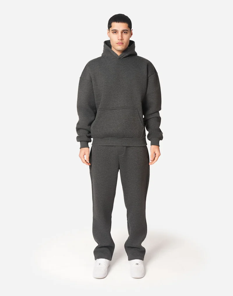 TRACKSUIT SET (DARK GREY MELANGE)