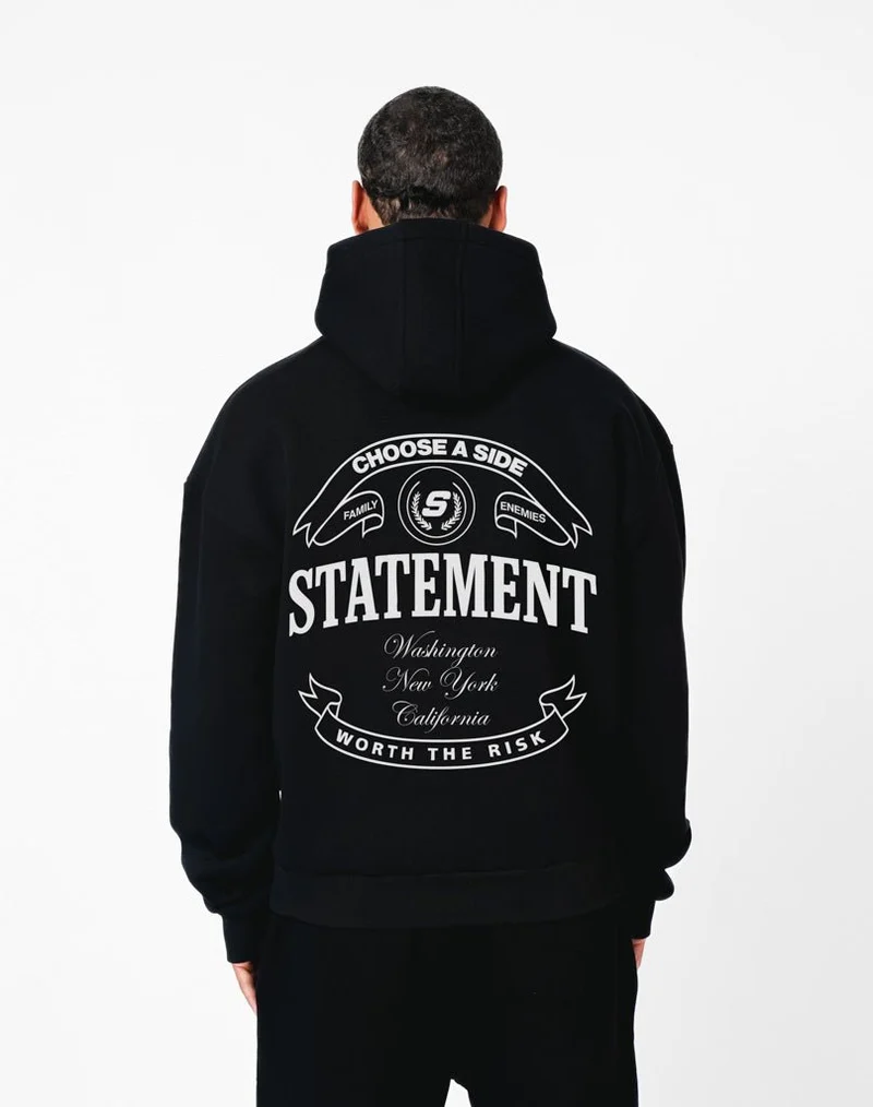 CHOOSE A SIDE HOODIE (BLACK)