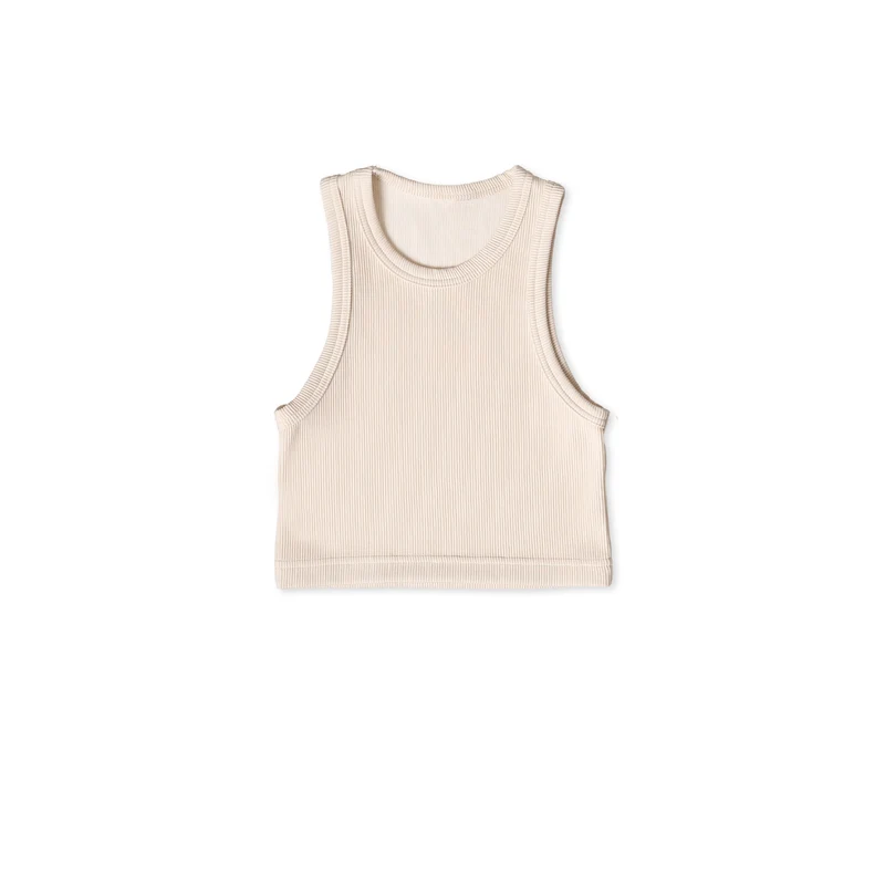 Rib Top Cropped