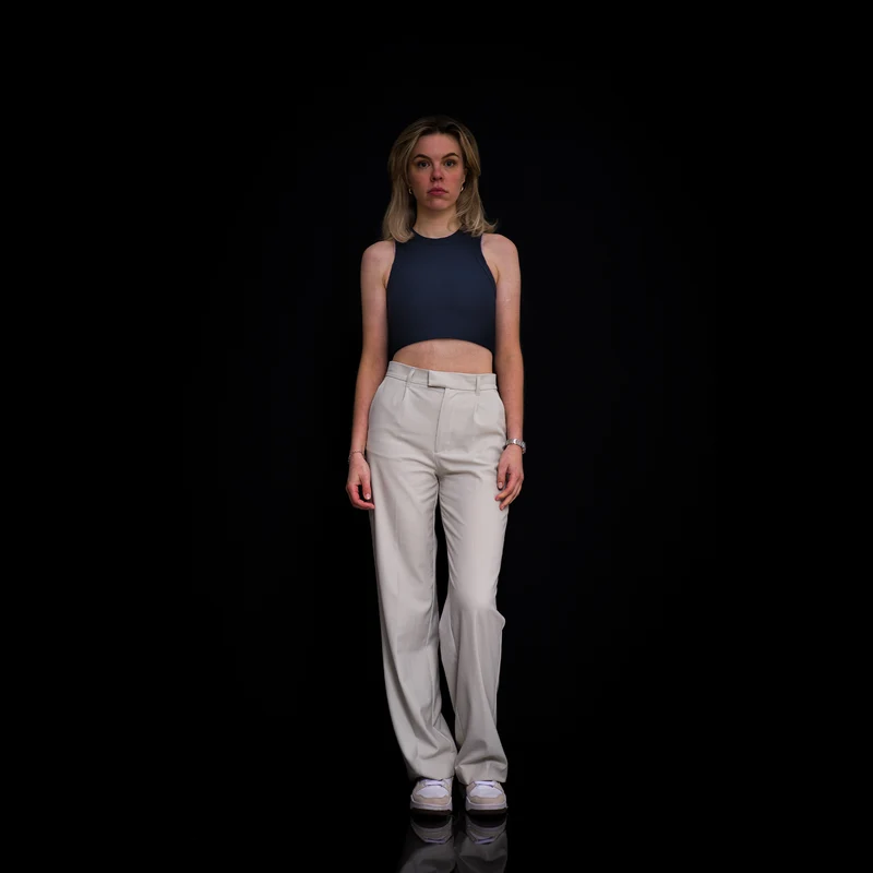 Rib Top Cropped