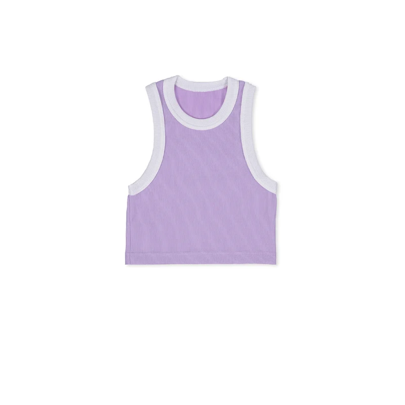 Rib Top Cropped