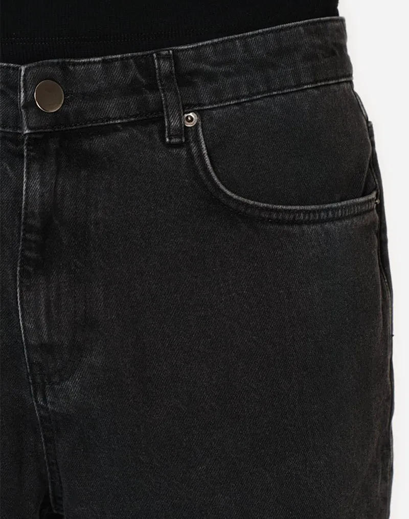 DENIM JEANS (BLACK)