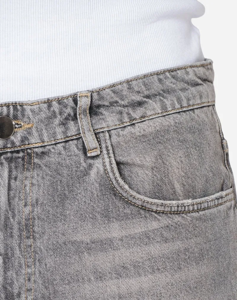 DENIM JEANS (GREY)