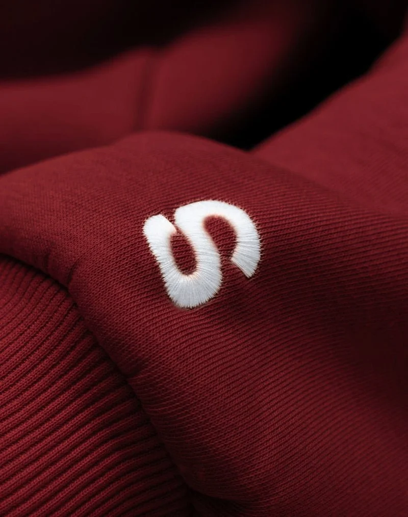 BASIC HOODIE (BURGUNDY)