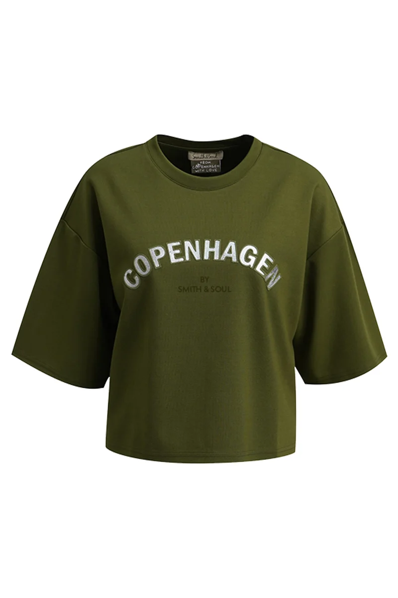 Smith & Soul Boxy Sweatshirt olive