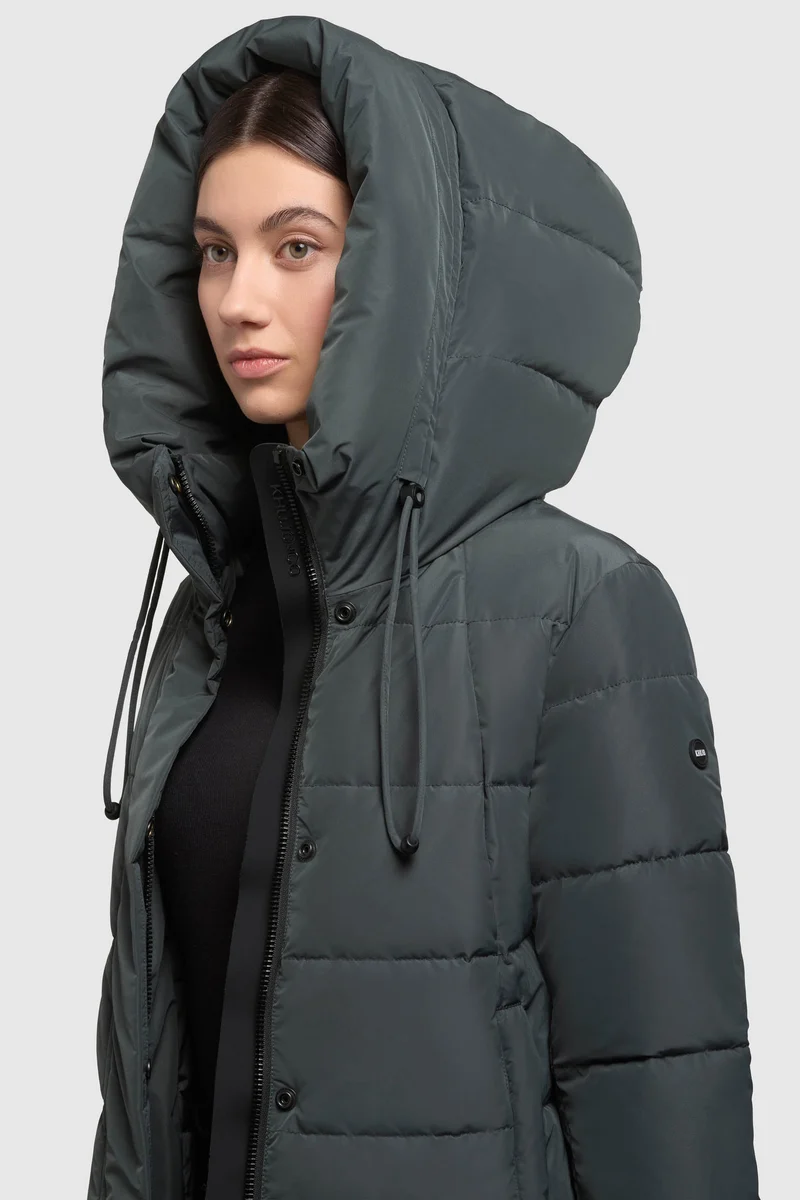Khujo Steppjacke Heather foam green