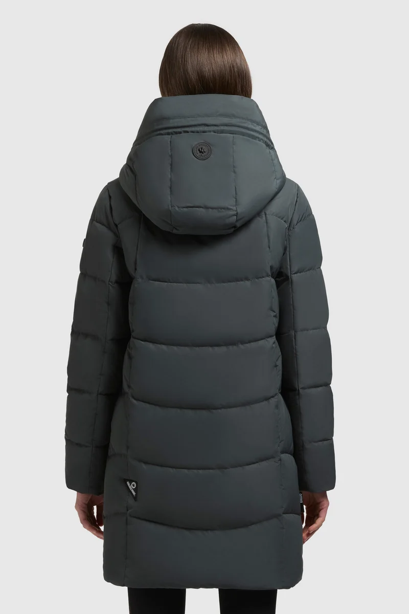 Khujo Steppjacke Heather foam green