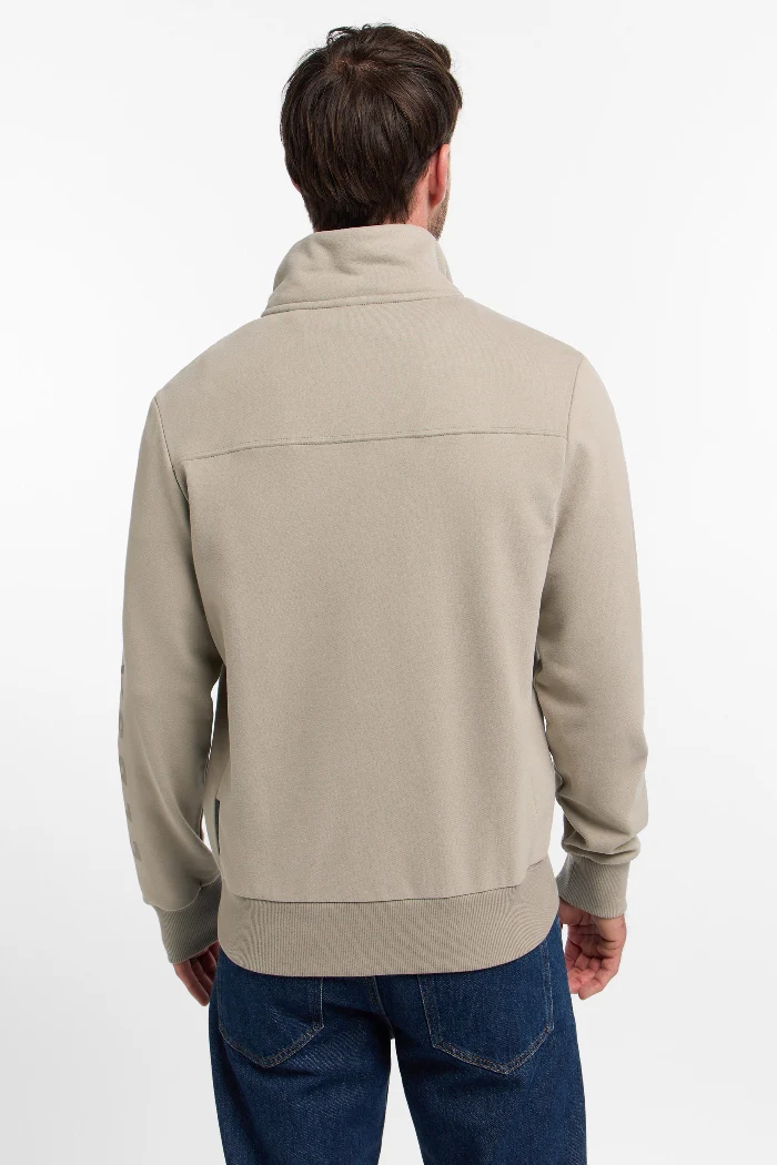 Elbsand Men Sweatjacke Levin smoked tan