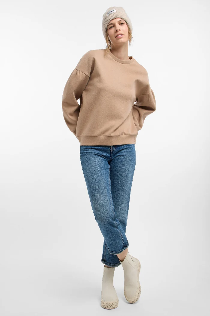 Elbsand Sweatshirt Qivi nougat