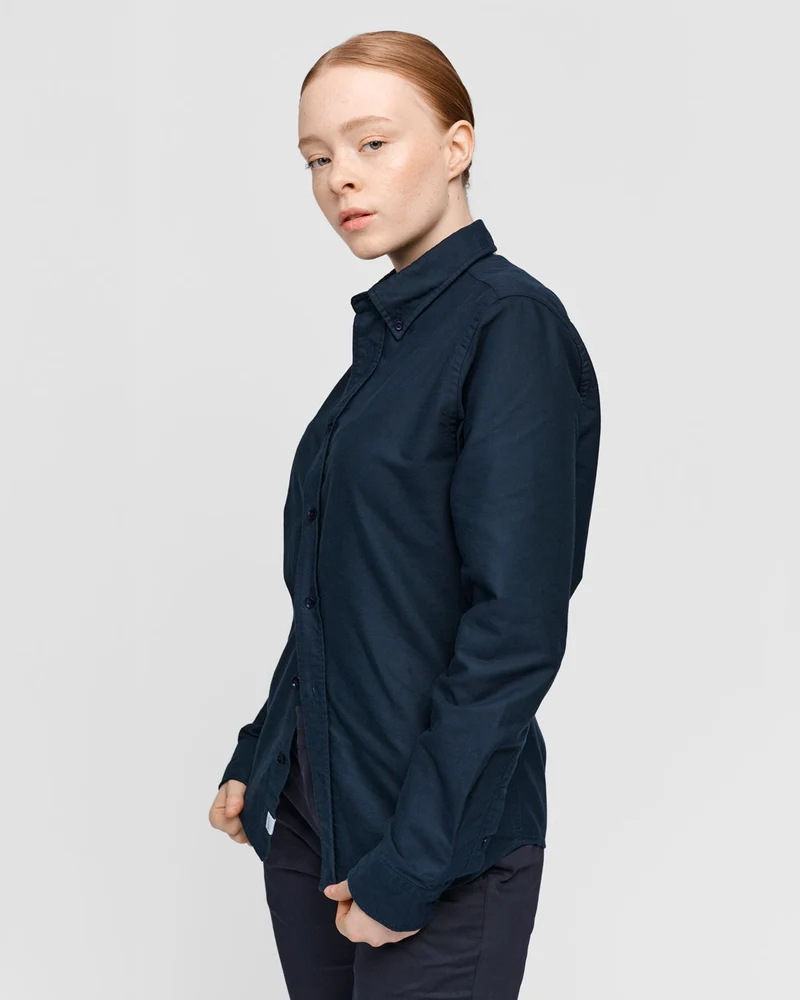 The Oversized Oxford Shirt - Navy