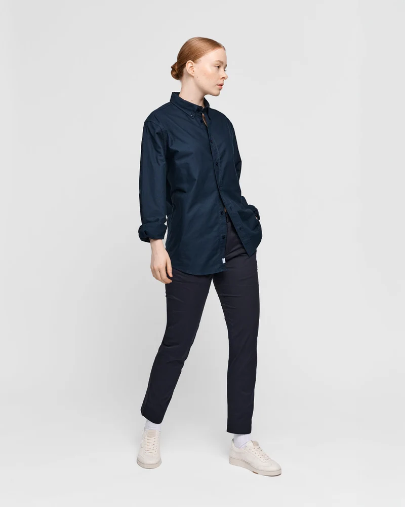 The Oversized Oxford Shirt - Navy