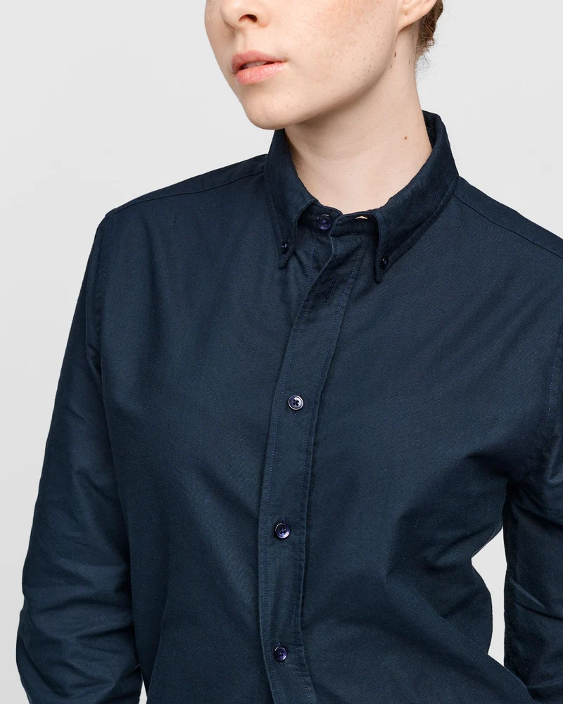The Oversized Oxford Shirt - Navy