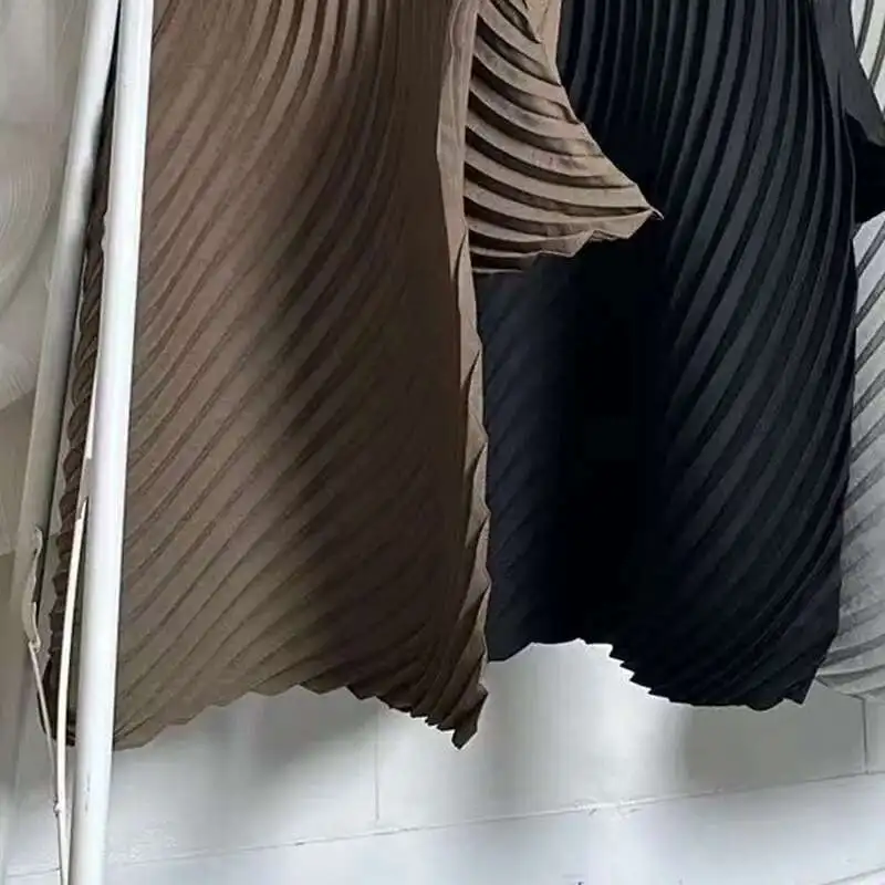 Pleated Minimal Two-Piece Set