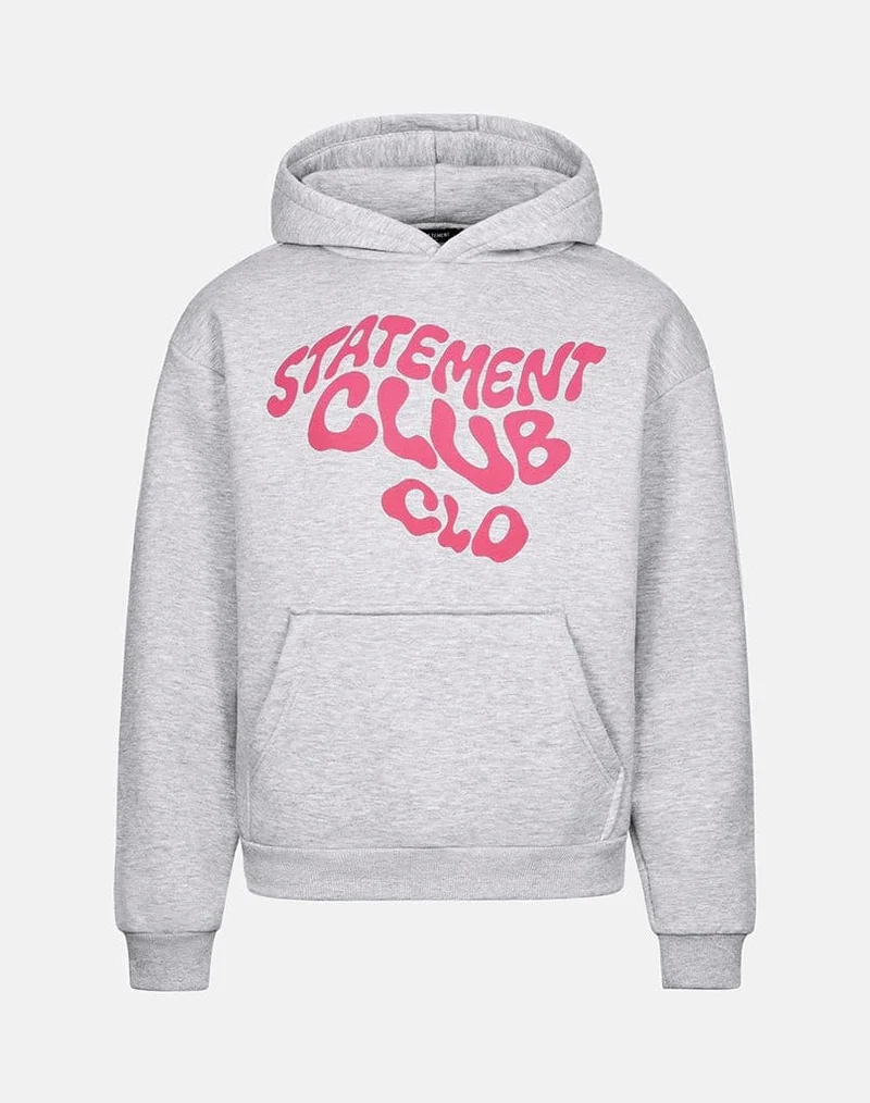 CLUB HOODIE (GREY MELANGE)
