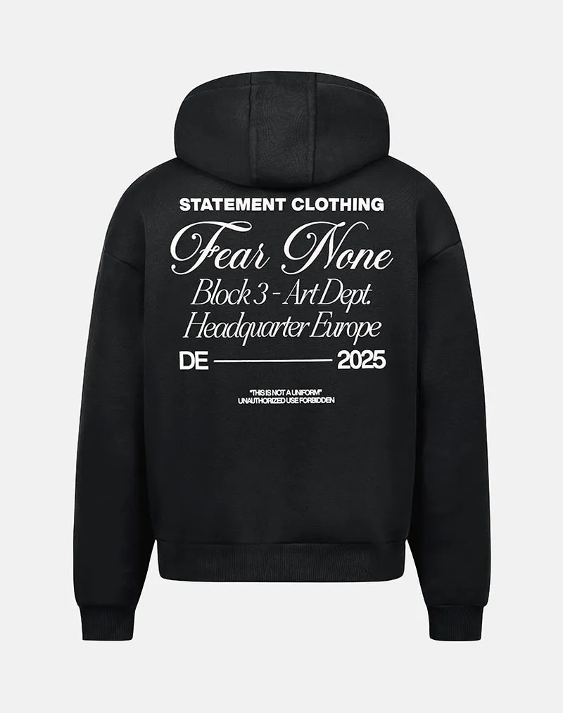 FEAR NONE HOODIE (BLACK)
