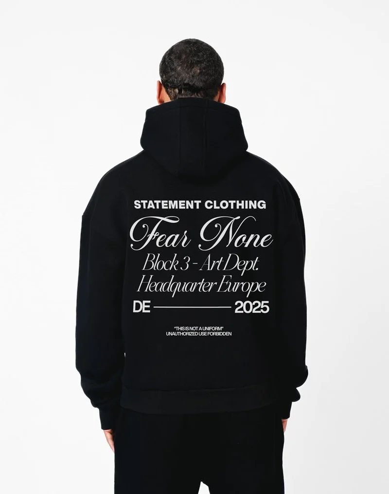 FEAR NONE HOODIE (BLACK)